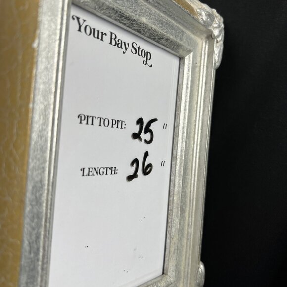 Chicos Top Blouse XL Solid Black White Embroidered Balloon Sleeve Bohemian - Picture 6 of 8